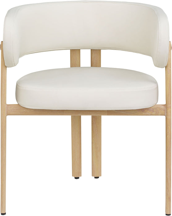 Gideon - Dining Chair With Natural Legs (Set of 2) - Simple Home Plus