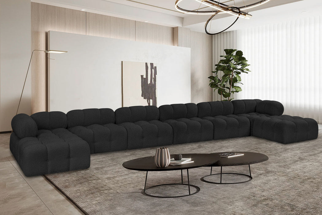 Ames - 8 Piece Fabric Modular Sectional - Simple Home Plus