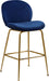 Paris - Stool with Gold Legs (Set of 2) - Simple Home Plus
