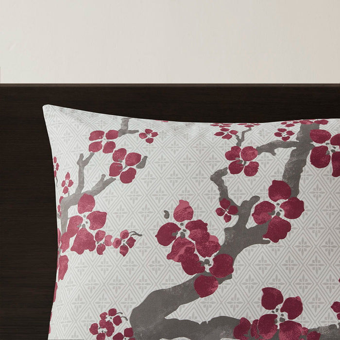 Cherry Blossom - King Comforter Mini Set - Multi - Simple Home Plus