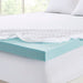 Gel Memory Foam With Cooling Cover Hypoallergenic Mattress Topper - Queen - Simple Home Plus