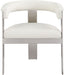 Romeo - Faux Leather Dining Chair With Silver Base (Set of 2) - Simple Home Plus