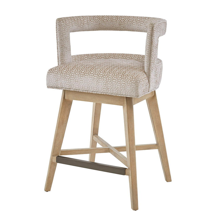 Glenwood - Swivel Counter Stool - Cream - Simple Home Plus