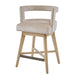 Glenwood - Swivel Counter Stool - Cream - Simple Home Plus