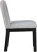 Conrad - Linen Dining Chair With Black Legs - Simple Home Plus