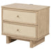 Kailani - 2-Drawer Nightstand Bedside Table - Beige Oak - Simple Home Plus