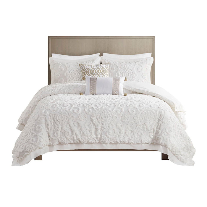 Suzanna - King Duvet Mini Set - Ivory - Simple Home Plus