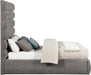 Adam - Chenille Fabric Bed With 70.5" Headboard - Simple Home Plus