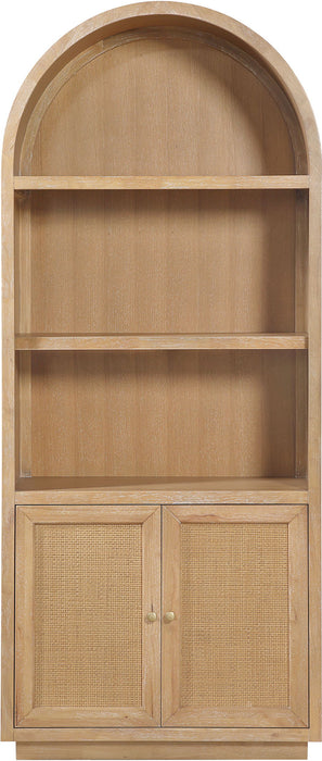 Botanical - Oak Veneer And Solid Wood Bookcase - Simple Home Plus