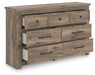 Rusticott - Seven Drawer Dresser - Simple Home Plus