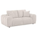 Burnett - Chenille Upholstered Sofa Set - Simple Home Plus