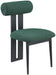 Dario - Boucle Dining Chair With Black Frame (Set of 2) - Simple Home Plus