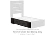 Hollivern - Twin/Full Under Bed Storage - Dark Gray - Simple Home Plus