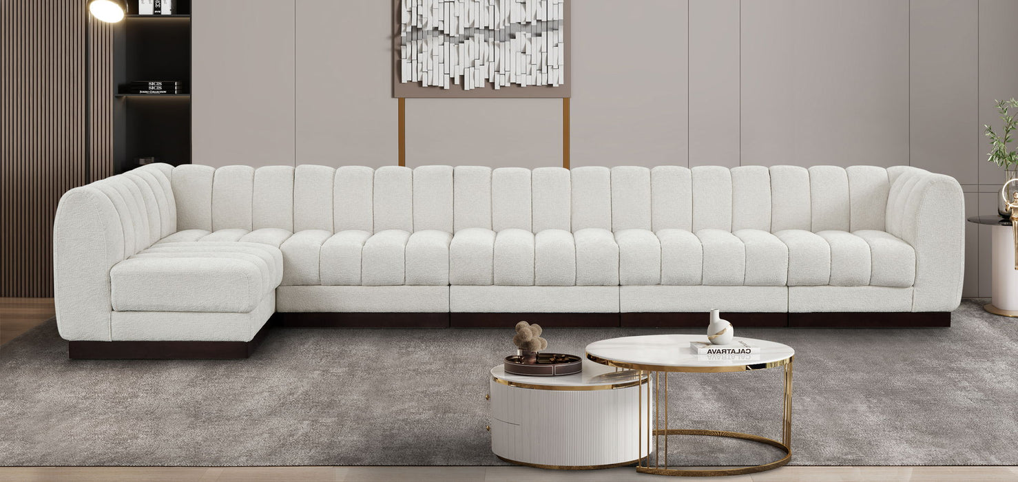 Quinn - 6 Piece Modular Sectional - Simple Home Plus