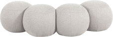 Apollo - Boucle Fabric Bench - Simple Home Plus