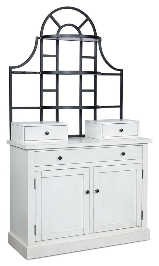 Greddinton - White - Baker's Rack - Simple Home Plus