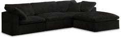 Cozy - 4 Piece Modular Sectional With Chaise - Simple Home Plus