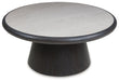Bracken - French Black - Round Cocktail Table - Simple Home Plus