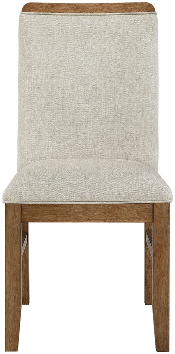 Ananda - Fabric Upholstered Dining Chair (Set of 2) - Simple Home Plus