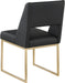 Jayce - Dining Chair Set, Gold Base - Simple Home Plus