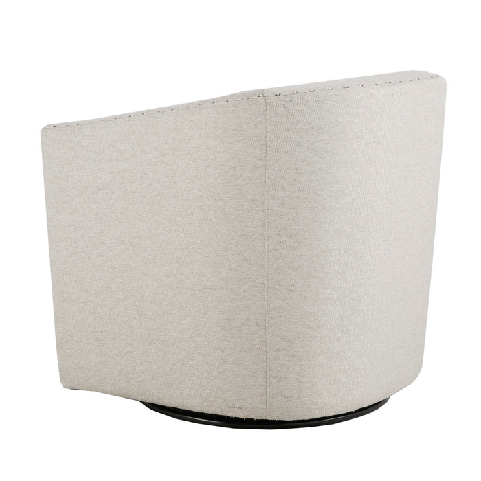 Tyler - Swivel Chair - Natural Multi - Simple Home Plus
