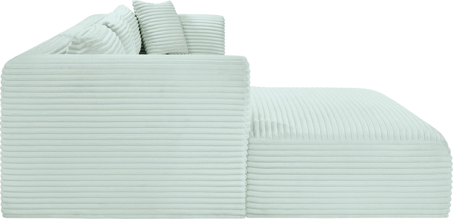 Shaggy - 3 Piece Modular Sectional - Simple Home Plus