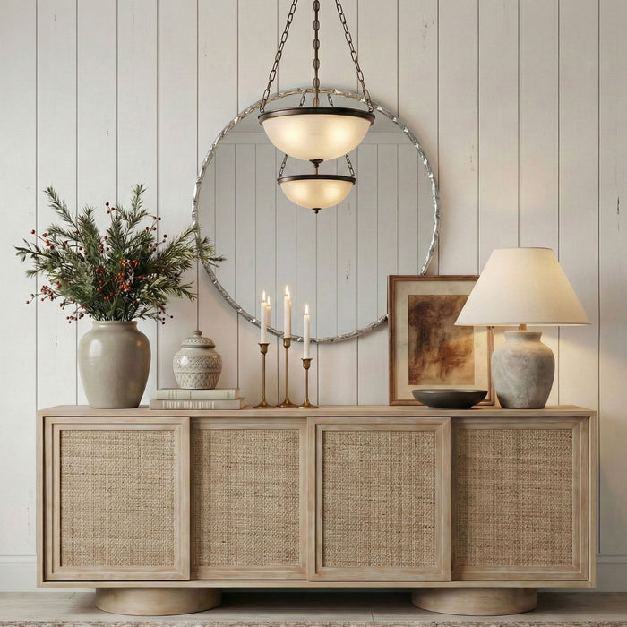 Hammer - Round Iron Mirror - Simple Home Plus