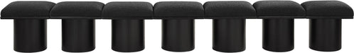 Pavilion - 7 Piece Modular Bench With Black Base - Simple Home Plus