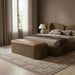 Velden - Upholstered Storage Bench With Stained Brown Base - Simple Home Plus
