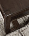 Breckington - Dark Brown - Sofa Table - Simple Home Plus