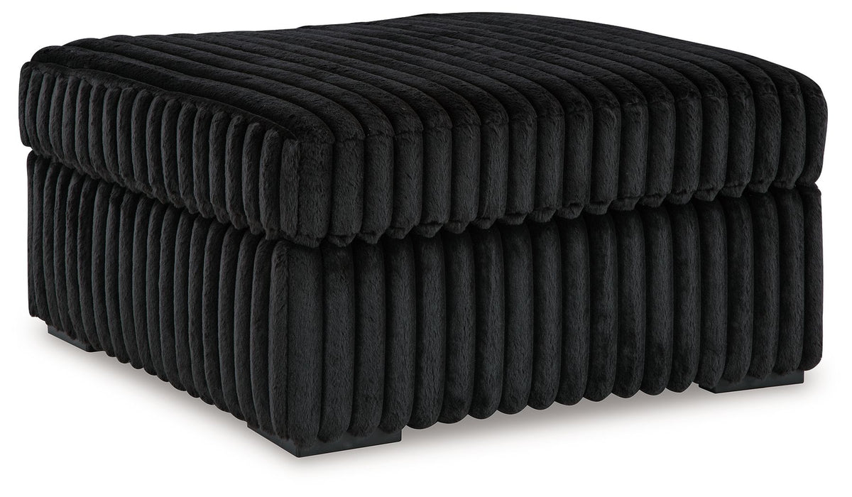 Midnight-Madness - Oversized Accent Ottoman - Simple Home Plus
