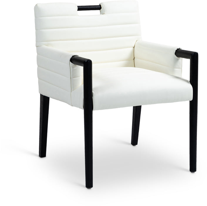 Aimee - Dining Arm Chair - Black Legs - Simple Home Plus