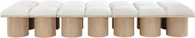 Pavilion - 14 Piece Modular Bench With Natural Base - Simple Home Plus