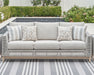 Seton Creek - Gray - Sofa With Cushion - Simple Home Plus