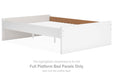 Onita - Full Platform Bed Panels - White - Simple Home Plus