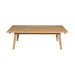 Cypress - Outdoor Patio Coffee Table - Blonde Eucalyptus - Simple Home Plus