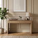 Avro - Solid Wood And Oak Veneer Desk - Simple Home Plus