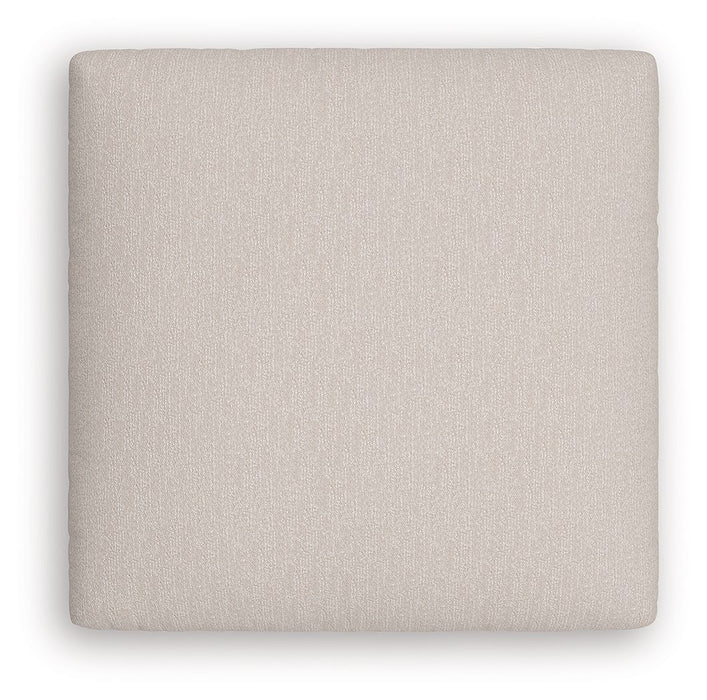 Whitehaven - Oyster - Oversized Accent Ottoman - Simple Home Plus