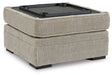 Calnita - Sisal - Ottoman With Storage - Simple Home Plus