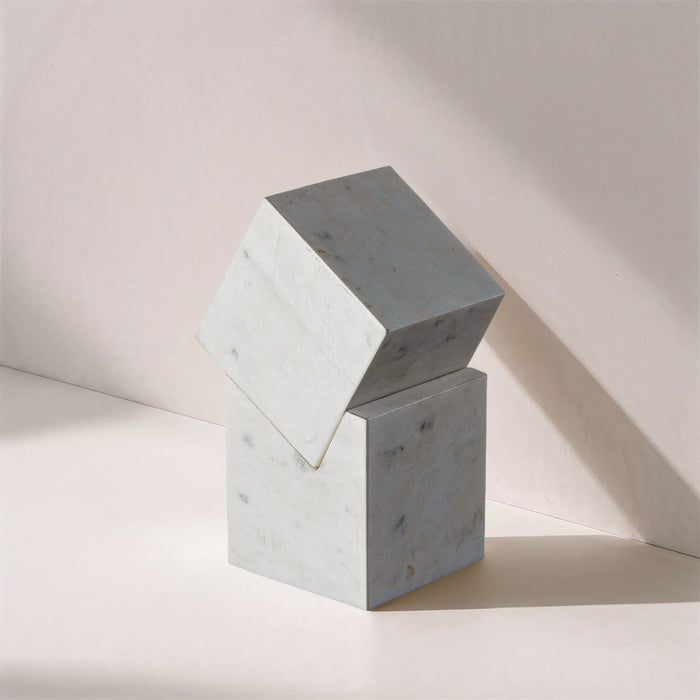 Quad - Marble Decorative Cube - Simple Home Plus