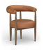 Sable - Vegan Leather Upholstered Dining Chair (Set of 2) - Brown Base - Simple Home Plus
