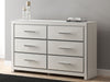 Zuraleus - Six Drawer Dresser - Simple Home Plus
