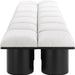 Pavilion - 14 Piece Modular Bench With Black Base - Simple Home Plus