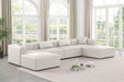 Cube - 6 Piece Modular Double Chaise Sectional - Simple Home Plus