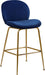Paris - Stool with Gold Legs (Set of 2) - Simple Home Plus