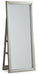 Evesen - Champagne - Floor Standing Mirror With Storage - Simple Home Plus