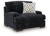 Whitmore Manor - Chair And A Half - Black Pearl - Simple Home Plus