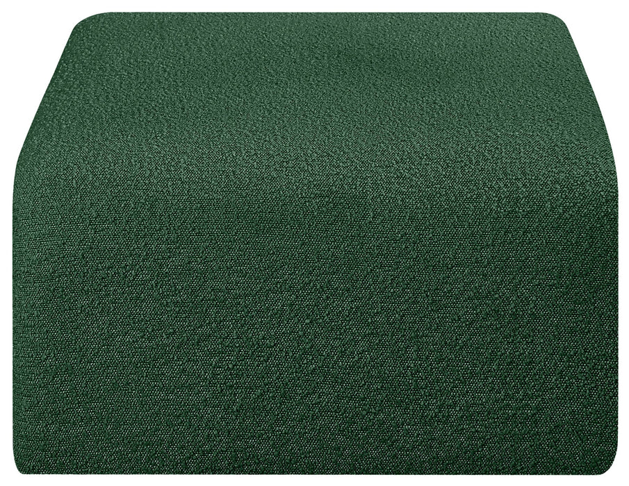 Arc - Boucle Fabric Ottoman - Simple Home Plus