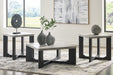 Sharstorm - Two-tone Gray - Occasional Table Set (Set of 3) - Simple Home Plus