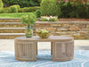 Serena Shores - Beige - Rectangular Cocktail Table - Simple Home Plus